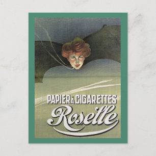 Sigarettenpapier Advertentie Vintage Briefkaart