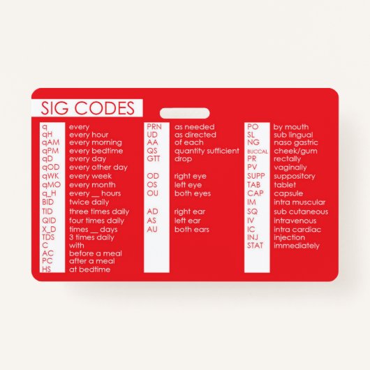 Sigcode Badge (Voorkant)