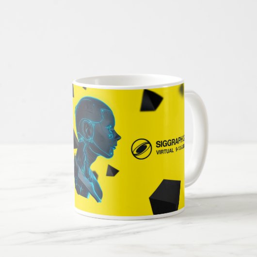 SIGGRAPH 2021 Mug de café (Devant droit)