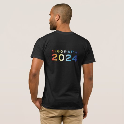 SIGGRAPH 2024 Tshirt (Achterkant volledig)