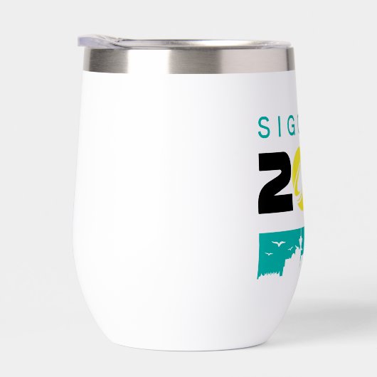 SIGGRAPH 2025 Mini Water Bottle (Droite)