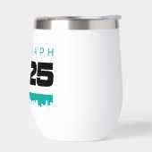 SIGGRAPH 2025 Mini Water Bottle (Gauche)