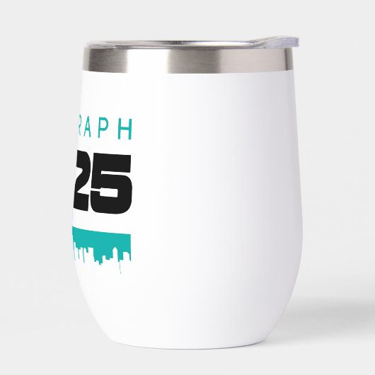 SIGGRAPH 2025 Mini Water Bottle (Gauche)