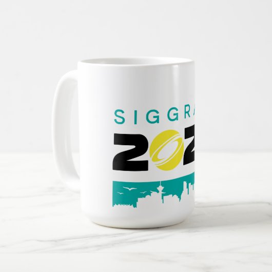SIGGRAPH 2025 Mug 15oz (Devant gauche)