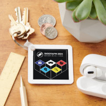 SIGGRAPH Metal Sleutelhanger