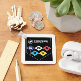 SIGGRAPH Metal Sleutelhanger