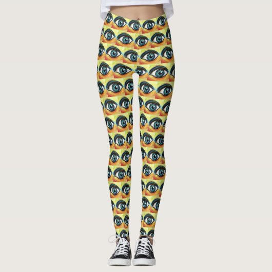Sight Blue eye Leggings (Voorkant)