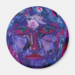 Sight - Magenta & Violet Inner Vision Magneet
