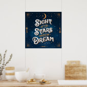 Sight of the Stars Square Poster (24x24) (Keuken)