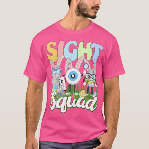 Sight Squad Grappige Optometrist Paasdag Bunny Eye T-shirt