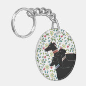 Sighthound Trio 3 Sleutelhanger (Voorkant Links)