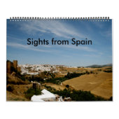 Sights uit Spanje Kalender (Hoes)