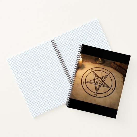 Sigil of Baphomet Notebook Notitieboek (Binnen)