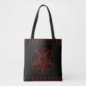 Sigil of Baphomet, Sigil of Lucifer en Leviathan Draagtas (Voorkant)