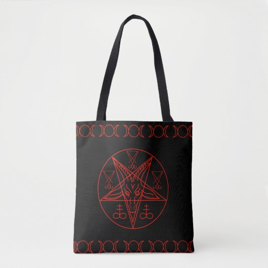 Sigil of Baphomet, Sigil of Lucifer en Leviathan Draagtas (Voorkant)