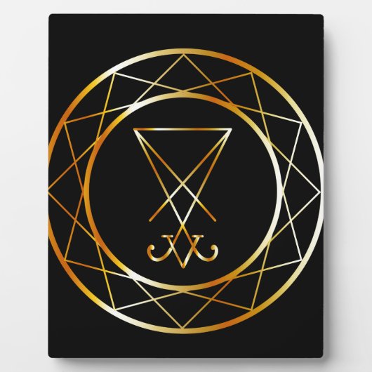 Sigil of Lucifer Fotoplaat (Voorkant)