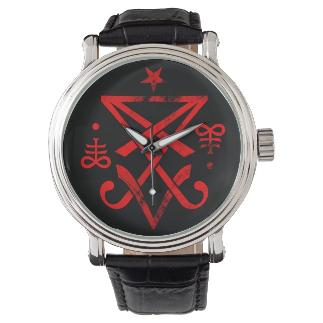 Sigil of Lucifer Horloge (Voorkant)