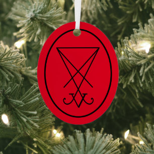 Sigil of Lucifer Metalen Ornament