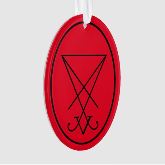 Sigil of Lucifer Ornament (voorkant)