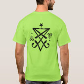 Sigil of Lucifer T-shirt (Achterkant)