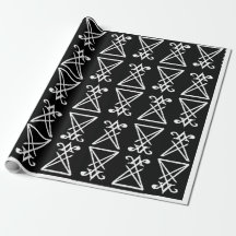 Sigil of Lucifer Wrapping Paper