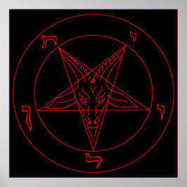 Sigil van Baphomet Poster