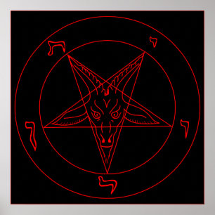 Sigil van Baphomet Poster