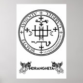 sigillo Arcangelo Gabriele - "Ndrangheta Poster (Voorkant)