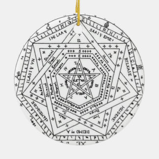 Sigillum Dei Aemeth Keramisch Ornament