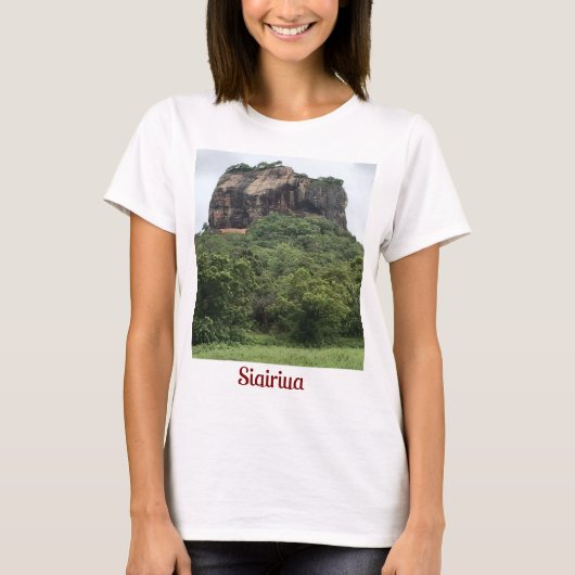 Sigiriya Rock T-shirt voor dames (Voorkant)