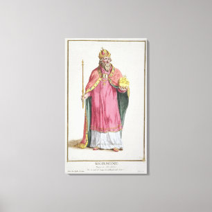 Sigismund (1368-1437) Heilige Romeinse keizer (143 Canvas Afdruk