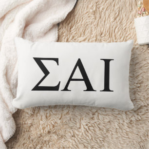 Sigma Alpha Iota Griekse Letters Kussen