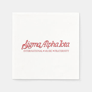 Sigma Alpha Iota Internationale Muziekvereniging Servet