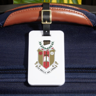 Sigma Alpha Iota Muziek Fraternity Wapen Bagagelabel