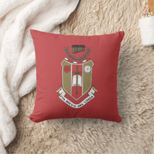 Sigma Alpha Iota Muziek Fraternity Wapen Kussen