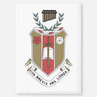 Sigma Alpha Iota Muziek Fraternity Wapen Magneet