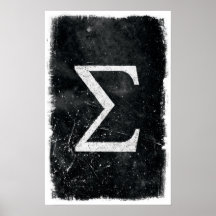 Sigma Art - Wiskunde Posters