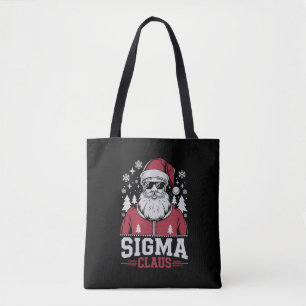 Sigma Claus Cool Kerstman Kerstmis Rizz Rizzler Me Draagtas