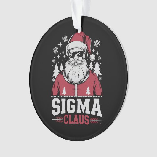 Sigma Claus Cool Père Noël Christmas Rizz Rizzler  (devant)