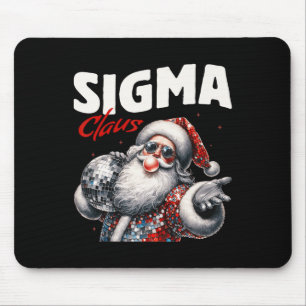 Sigma Claus Cool Santa Funny Christmas Meme B Muismat