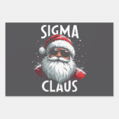 Sigma Claus Grappige Gen Alpha Middelbare School K Inpakpapier Vel (Voorkant 2)