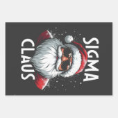Sigma Claus Grappige Gen Alpha Middelbare School K Inpakpapier Vel (Voorkant)