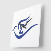 Sigma Dove Square Wall klok (Hoek)