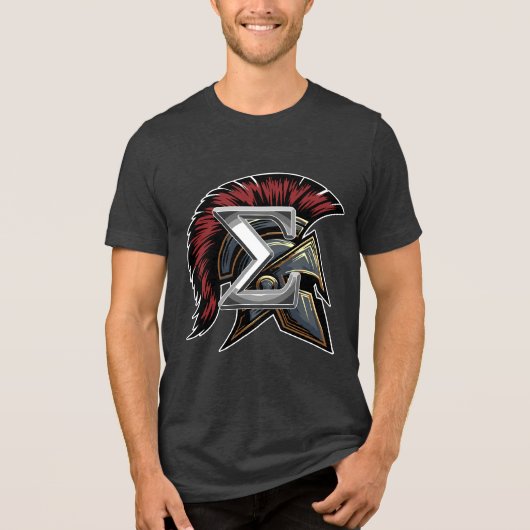 SIGMA Helmet 2 Heren Basic T-Shirt (Voorkant)