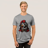 SIGMA Helmet 4 Heren Basic T-Shirt (Voorkant volledig)