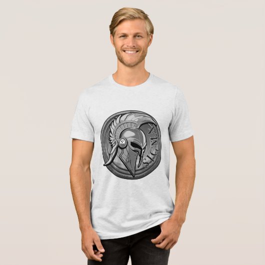 SIGMA Helmet Shield Men's Basic T-Shirt (Voorkant volledig)