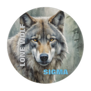 Sigma Male Lone Wolf Snijplank