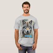 Sigma Male Lone Wolf T-shirt (Voorkant volledig)