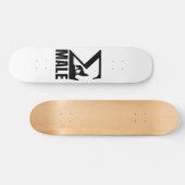 Sigma Mannelijke eenzame wolf Skateboard (Horizontaal)