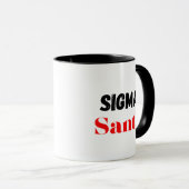Sigma Santa Coffee Mok (Voorkant rechts)